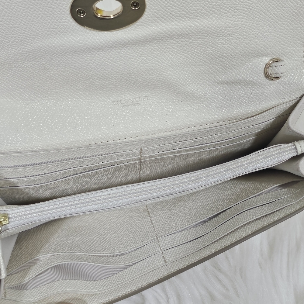 Coach wallet ID card cream - Picture 7 of 11